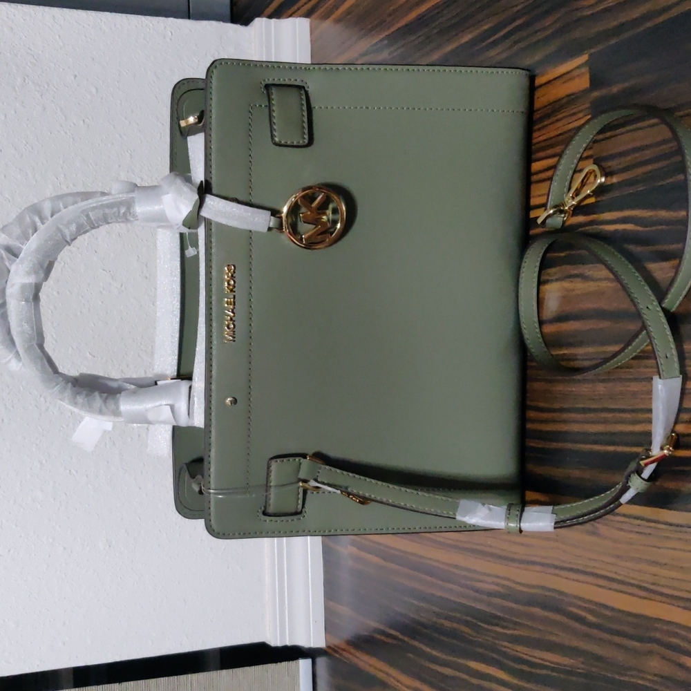 Michael Kors Rayne Medium Saffiano Leather Satchel** NWT**